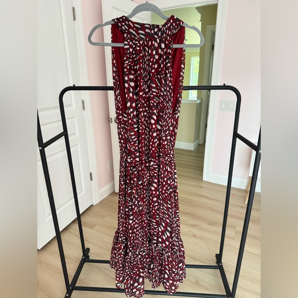Banana Republic | Dresses | Banana Republic Red And White Patterned Dress |  Poshmark